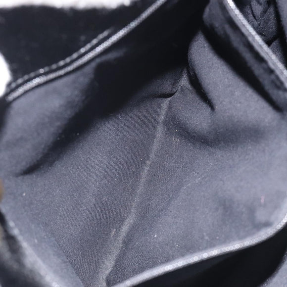 GUCCI GG Canvas Tote Bag Black Gold 120840 Auth ep9254