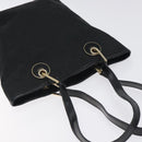 GUCCI GG Canvas Tote Bag Black Gold 120840 Auth ep9254-6