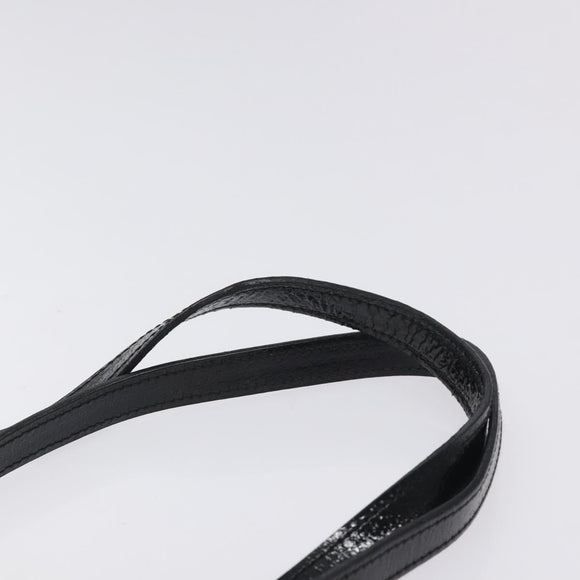 GUCCI GG Canvas Tote Bag Black Gold 120840 Auth ep9254