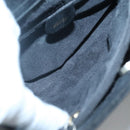 GUCCI Bamboo Hand Bag Leather Black Gold 002 1186 0260 Auth ep9257-10