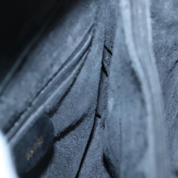 GUCCI Bamboo Hand Bag Leather Black Gold 002 1186 0260 Auth ep9257