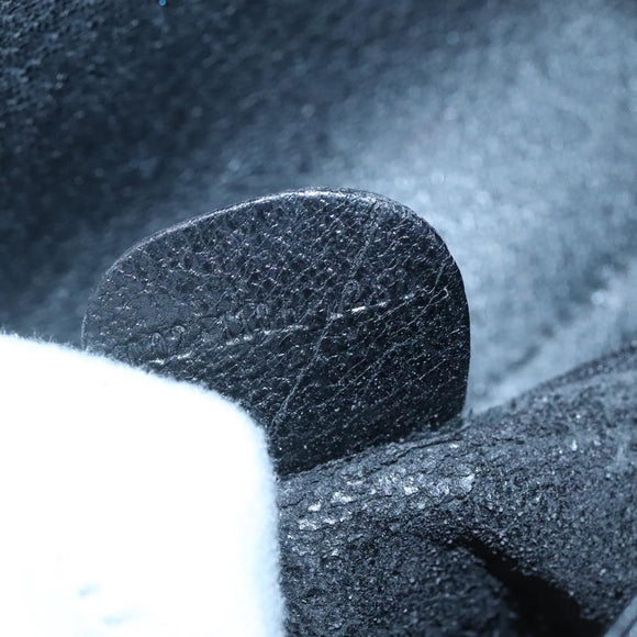 GUCCI Bamboo Hand Bag Leather Black Gold 002 1186 0260 Auth ep9257