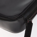 GUCCI Clutch Bag Leather Black Silver 018 0040 Auth ep9261-15