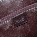 GUCCI Clutch Bag Leather Black Silver 018 0040 Auth ep9261-17