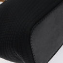 GUCCI Bamboo Hand Bag Nylon Black Silver 000 2058 0540 5 Auth ep9267-14