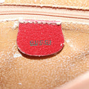GUCCI Bamboo Hand Bag Leather Red Gold 002 2853 0260 0 Auth ep9268-17