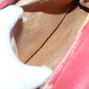 GUCCI Bamboo Hand Bag Leather Red Gold 002 2853 0260 0 Auth ep9268-10