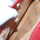 GUCCI Bamboo Hand Bag Leather Red Gold 002 2853 0260 0 Auth ep9268-21