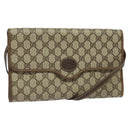 GUCCI GG Supreme Shoulder Bag PVC Beige Gold 004 106 0146 Auth ep9270-1