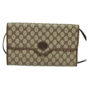 GUCCI GG Supreme Shoulder Bag PVC Beige Gold 004 106 0146 Auth ep9270-2