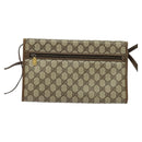 GUCCI GG Supreme Shoulder Bag PVC Beige Gold 004 106 0146 Auth ep9270-3