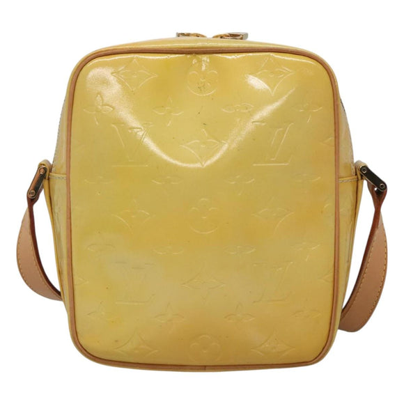 LOUIS VUITTON Monogram Vernis Wooster Shoulder Bag Gris M91036 LV Auth ep9271