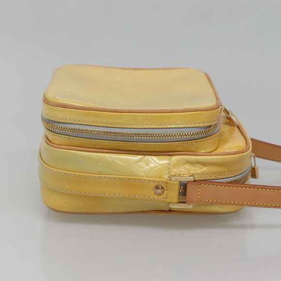 LOUIS VUITTON Monogram Vernis Wooster Shoulder Bag Gris M91036 LV Auth ep9271