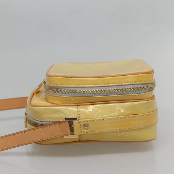 LOUIS VUITTON Monogram Vernis Wooster Shoulder Bag Gris M91036 LV Auth ep9271