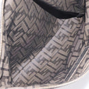 FENDI Zucca Canvas Pouch Black Brown Auth ep9276-10
