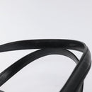 GUCCI Hand Bag Leather Black Gold Auth ep9297-14