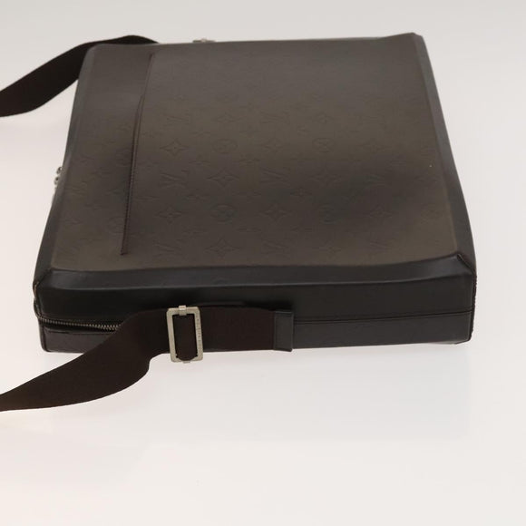 LOUIS VUITTON Monogram Lace Steve Shoulder Bag Brown M46530 LV Auth ep9301