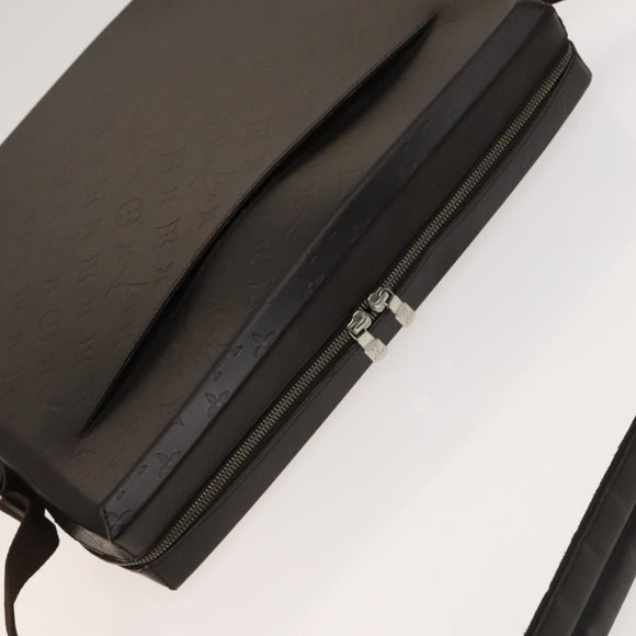 LOUIS VUITTON Monogram Lace Steve Shoulder Bag Brown M46530 LV Auth ep9301