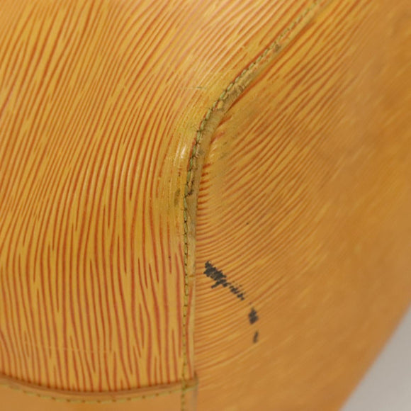 LOUIS VUITTON Epi Petit Noe Shoulder Bag Yellow M44109 LV Auth ep9306