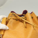 LOUIS VUITTON Epi Petit Noe Shoulder Bag Yellow M44109 LV Auth ep9306-21