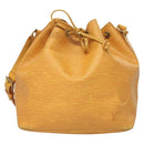 LOUIS VUITTON Epi Petit Noe Shoulder Bag Yellow M44109 LV Auth ep9306-13
