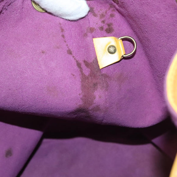 LOUIS VUITTON Epi Petit Noe Shoulder Bag Yellow M44109 LV Auth ep9306