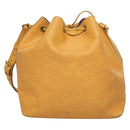 LOUIS VUITTON Epi Petit Noe Shoulder Bag Yellow M44109 LV Auth ep9306-2