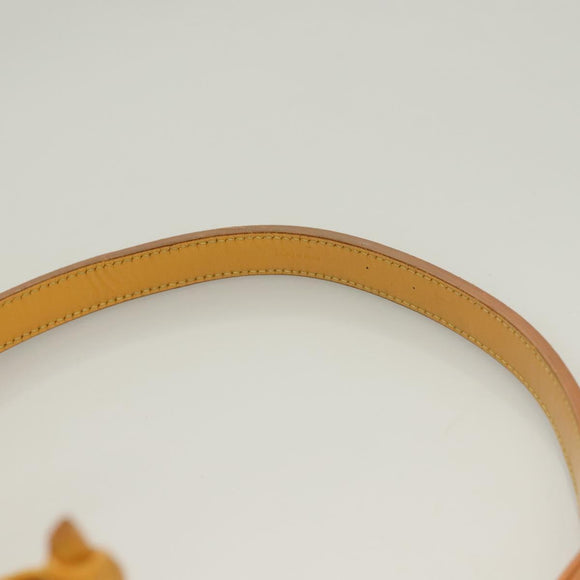 LOUIS VUITTON Epi Petit Noe Shoulder Bag Yellow M44109 LV Auth ep9306