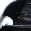 GUCCI Bamboo Hand Bag Leather Black Gold 002 1186 0259 Auth ep9321-20