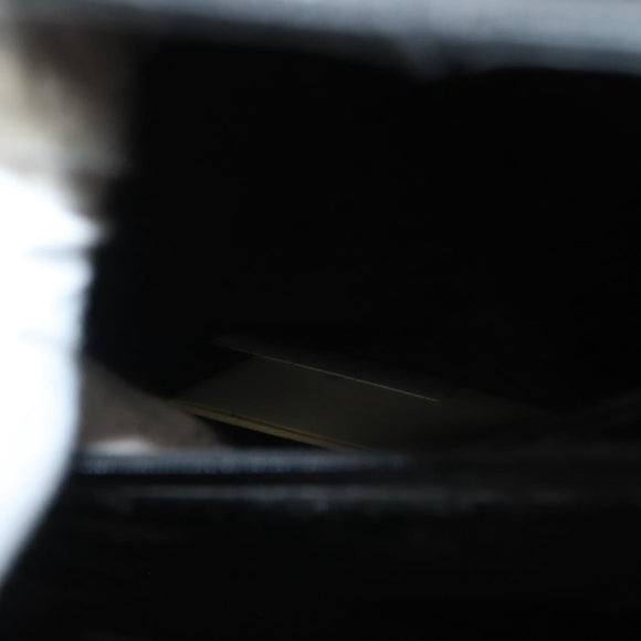 GUCCI Bamboo Hand Bag Leather Black Gold 002 1186 0259 Auth ep9321