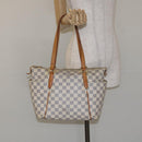 LOUIS VUITTON Damier Azur Totally PM Tote Bag N51261 LV Auth ep9329-21