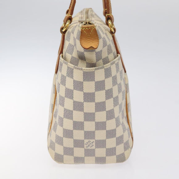 LOUIS VUITTON Damier Azur Totally PM Tote Bag N51261 LV Auth ep9329
