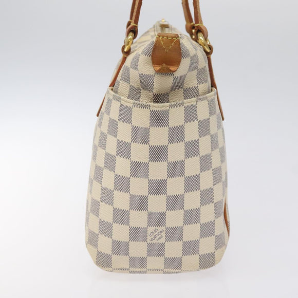 LOUIS VUITTON Damier Azur Totally PM Tote Bag N51261 LV Auth ep9329