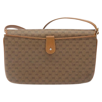 GUCCI Micro GG Supreme Shoulder Bag PVC Beige Gold 004 106 0024 Auth ep9330 - 0