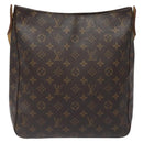 LOUIS VUITTON Monogram Looping GM Shoulder Bag M51145 LV Auth ep9332-2