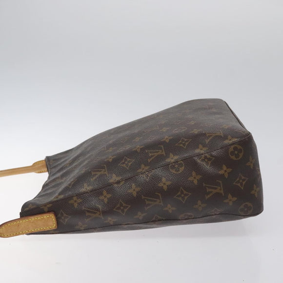 LOUIS VUITTON Monogram Looping GM Shoulder Bag M51145 LV Auth ep9332