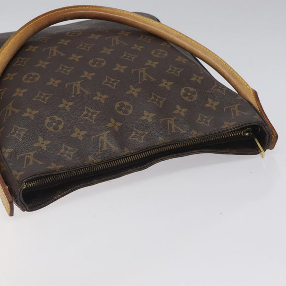 LOUIS VUITTON Monogram Looping GM Shoulder Bag M51145 LV Auth ep9332