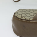 GUCCI GG Supreme Web Sherry Line Bag PVC Beige Gold 72 02 024 Auth ep9333-10