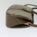 GUCCI GG Supreme Web Sherry Line Bag PVC Beige Gold 72 02 024 Auth ep9333-5