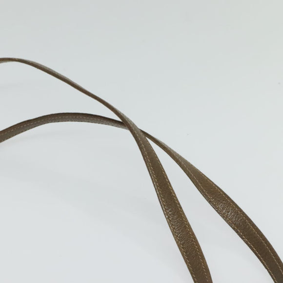 GUCCI GG Supreme Web Sherry Line Bag PVC Beige Gold 72 02 024 Auth ep9333