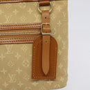 LOUIS VUITTON Monogram Mini Lucille PM Hand Bag Beige M92684 LV Auth ep9335-17