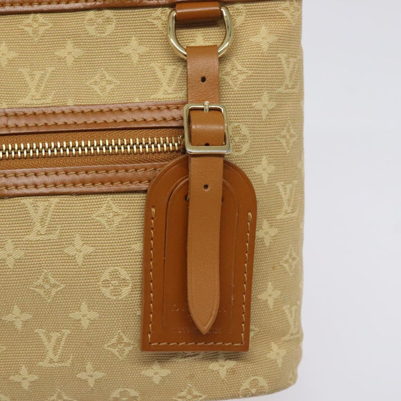 LOUIS VUITTON Monogram Mini Lucille PM Hand Bag Beige M92684 LV Auth ep9335