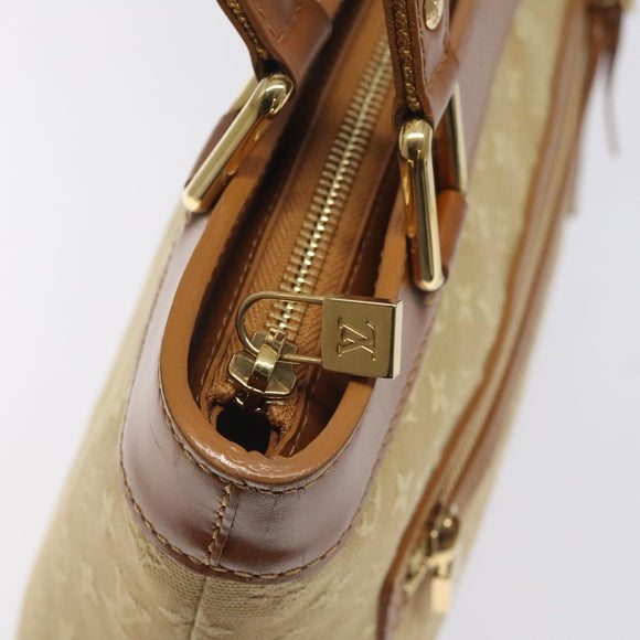 LOUIS VUITTON Monogram Mini Lucille PM Hand Bag Beige M92684 LV Auth ep9335