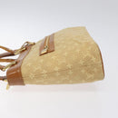 LOUIS VUITTON Monogram Mini Lucille PM Hand Bag Beige M92684 LV Auth ep9335-4