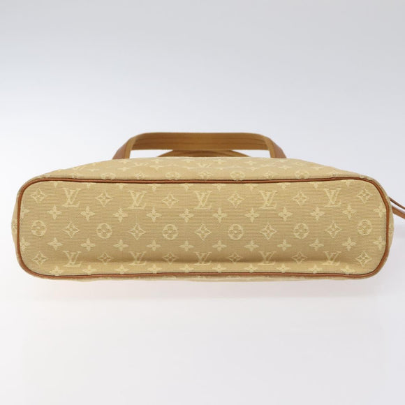 LOUIS VUITTON Monogram Mini Lucille PM Hand Bag Beige M92684 LV Auth ep9335