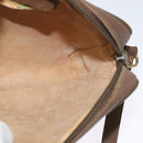 GUCCI GG Supreme Web Sherry Line Shoulder Bag PVC Beige 116 02 055 Auth ep9348-19