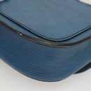LOUIS VUITTON Epi Saint Cloud PM Shoulder Bag Blue M52195 LV Auth ep9356-9