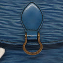 LOUIS VUITTON Epi Saint Cloud PM Shoulder Bag Blue M52195 LV Auth ep9356-17