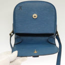 LOUIS VUITTON Epi Saint Cloud PM Shoulder Bag Blue M52195 LV Auth ep9356-18