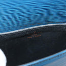 LOUIS VUITTON Epi Saint Cloud PM Shoulder Bag Blue M52195 LV Auth ep9356-19